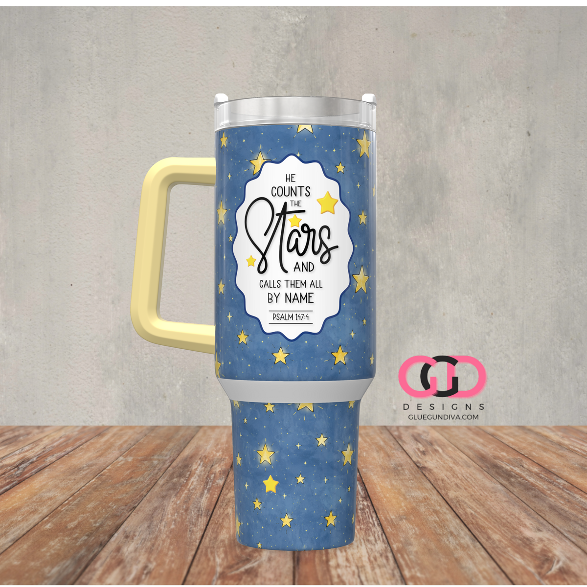 Stars by Name -   Digital tumbler wrap for 40 oz tumbler