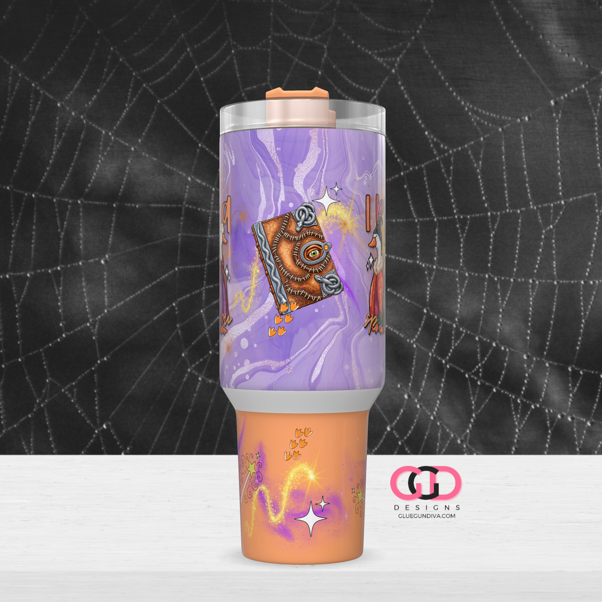 I Put a Spell On You - Digital tumbler wrap for 40 oz tumbler