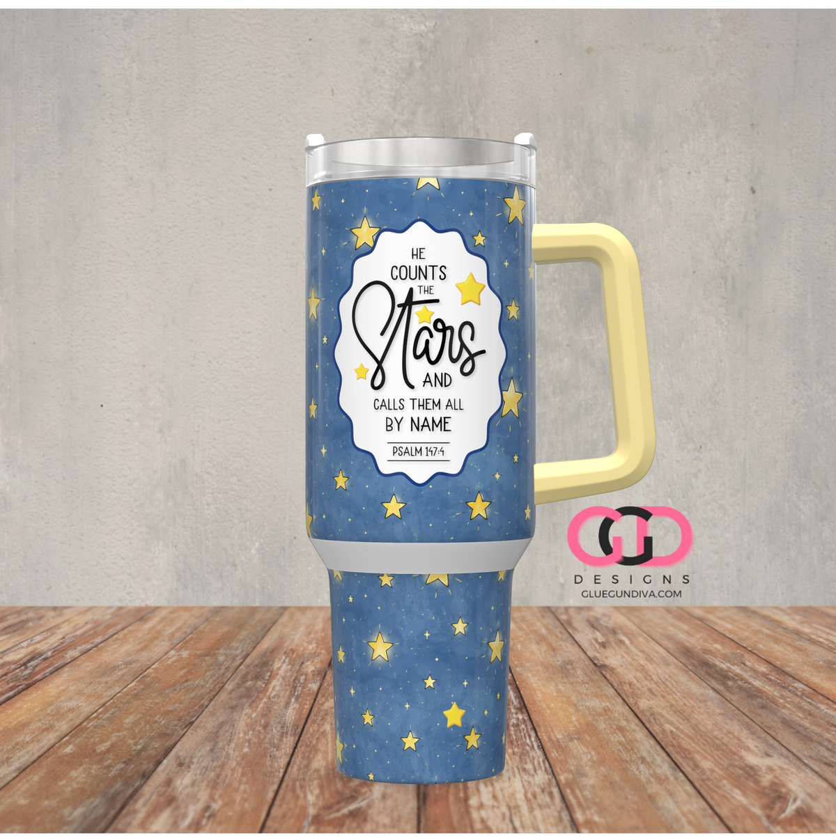 Stars by Name -   Digital tumbler wrap for 40 oz tumbler