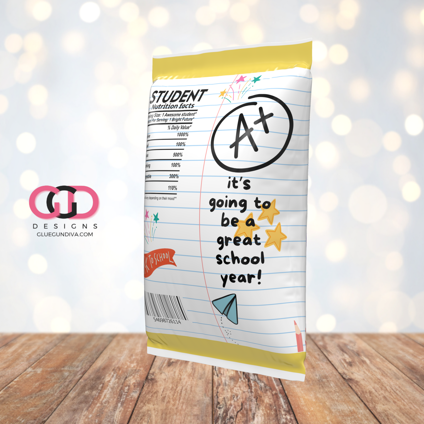 Back To School  -   Chip Bag Design
