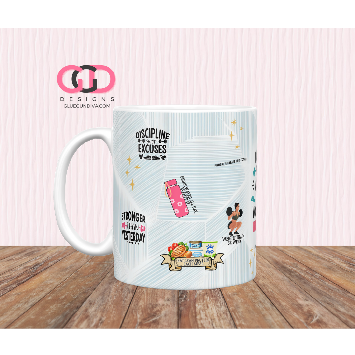 Best Version of Yourself 2026 - Digital mug wrap for 11 and 15 oz