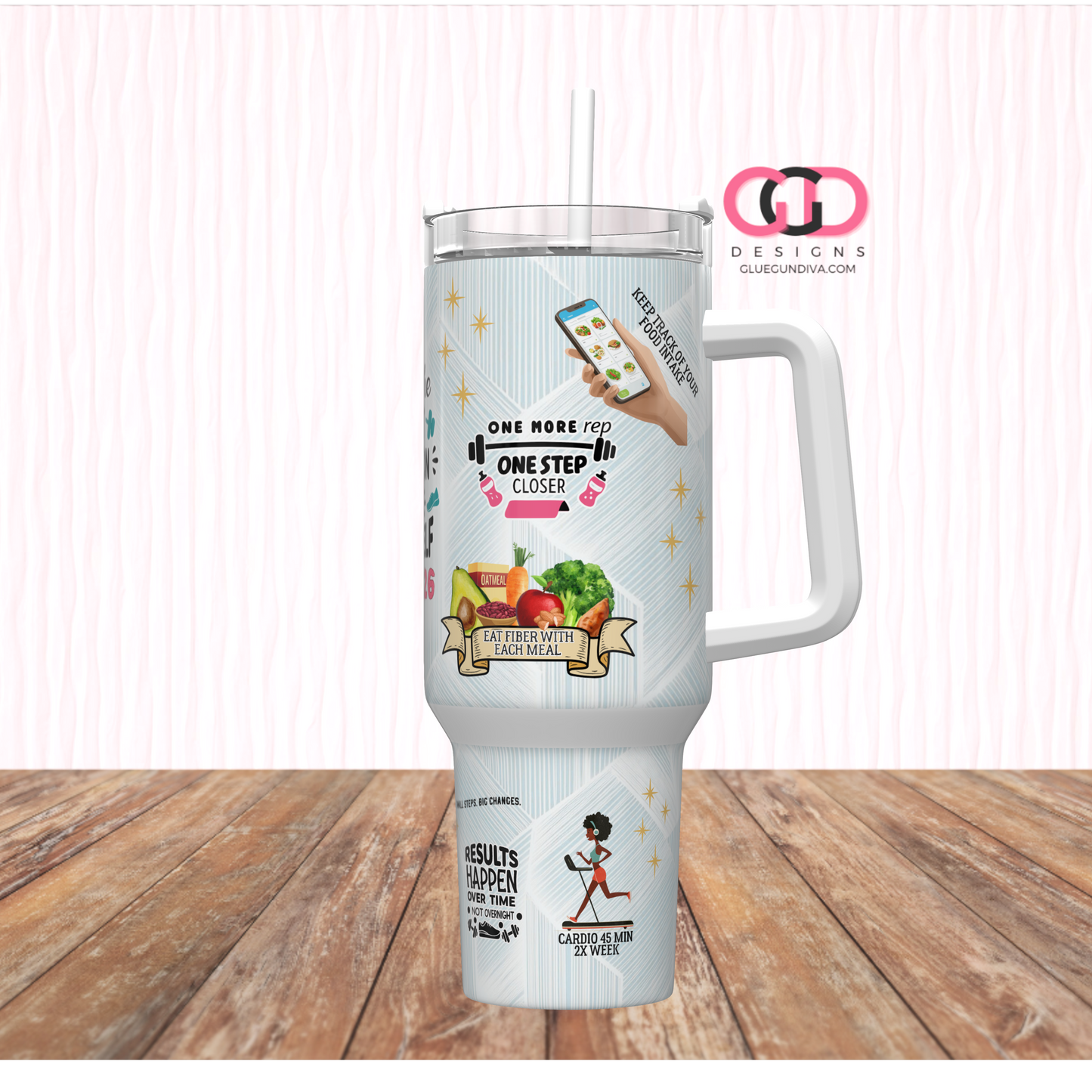 Best Version of Yourself 2026 -   Digital tumbler wrap for 40 oz tumbler