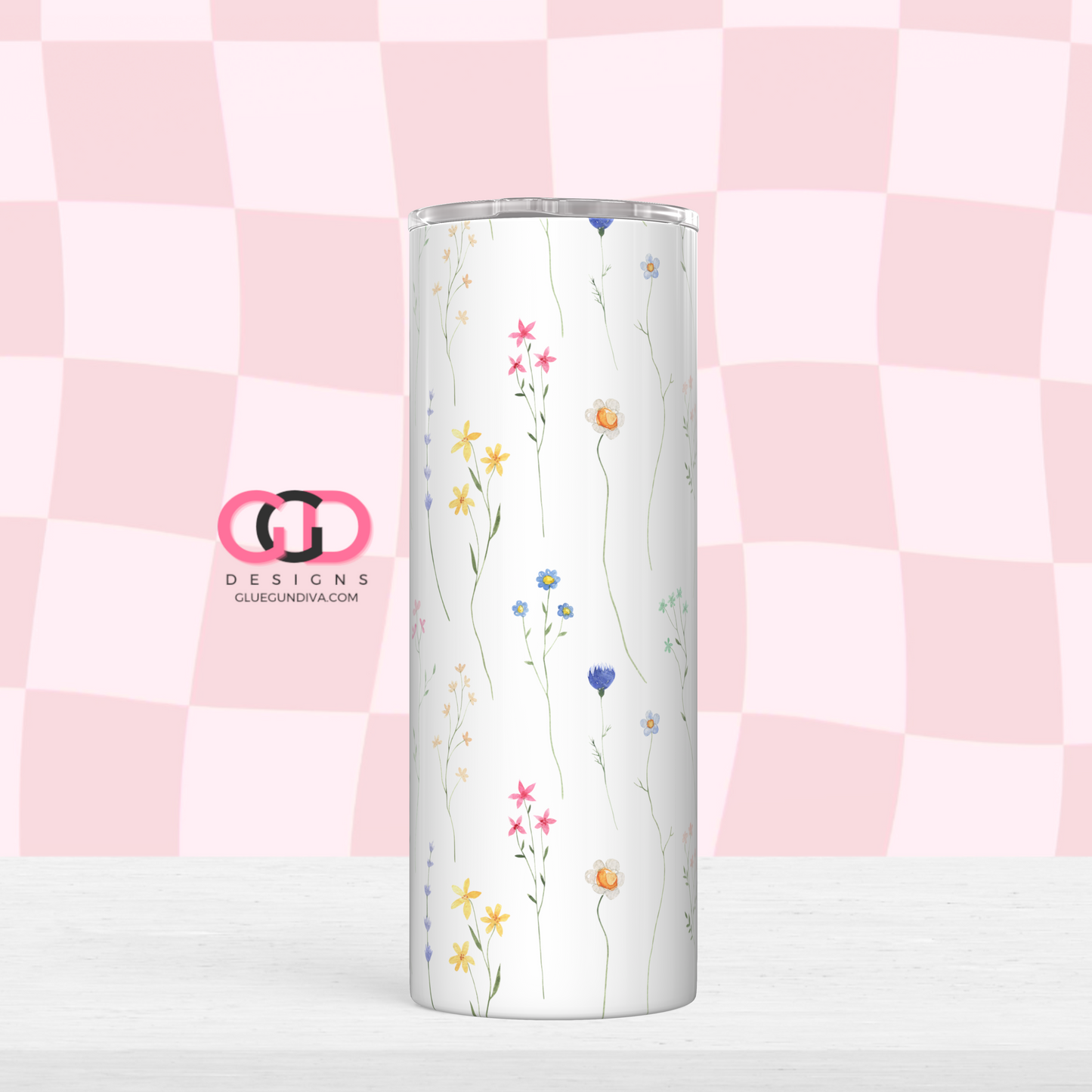 Be the reason - Digital tumbler wrap for 20 oz skinny straight tumbler