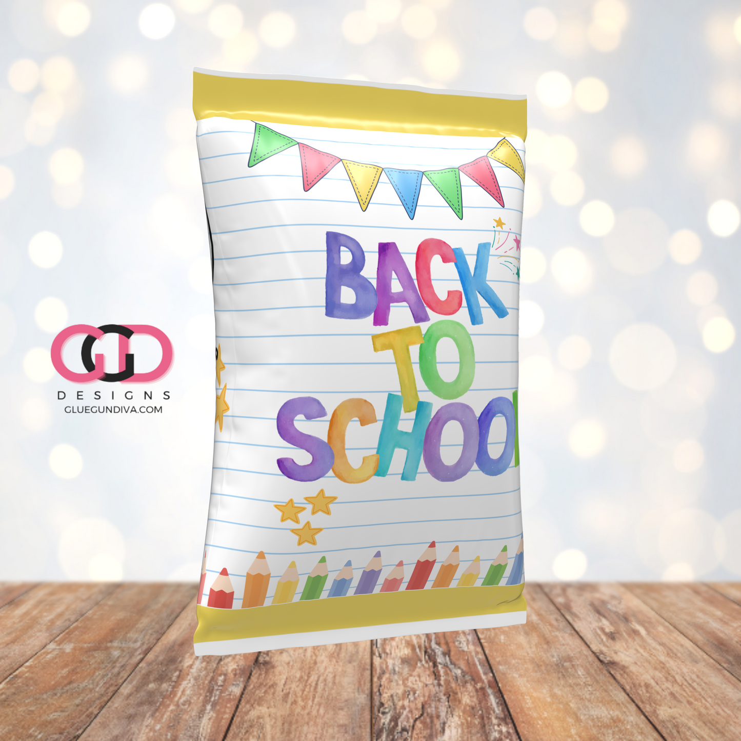 Back To School  -   Chip Bag Design