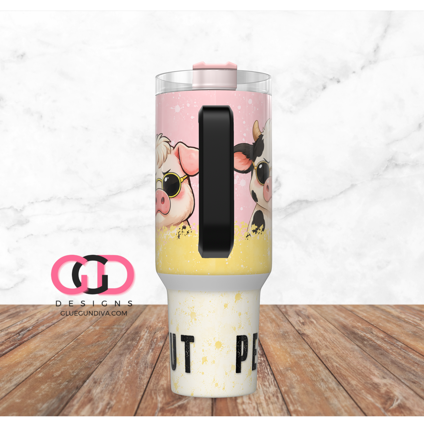 All Peopled Out -   Digital tumbler wrap for 40 oz tumbler