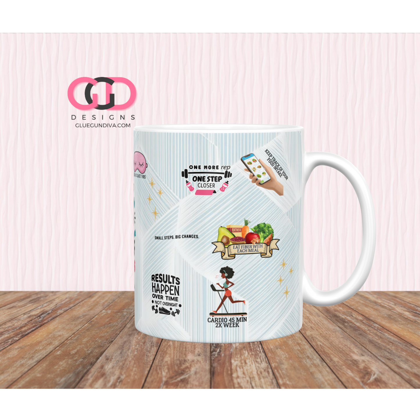 Best Version of Yourself 2026 - Digital mug wrap for 11 and 15 oz
