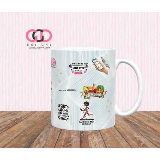 Best Version of Yourself 2026 - Digital mug wrap for 11 and 15 oz