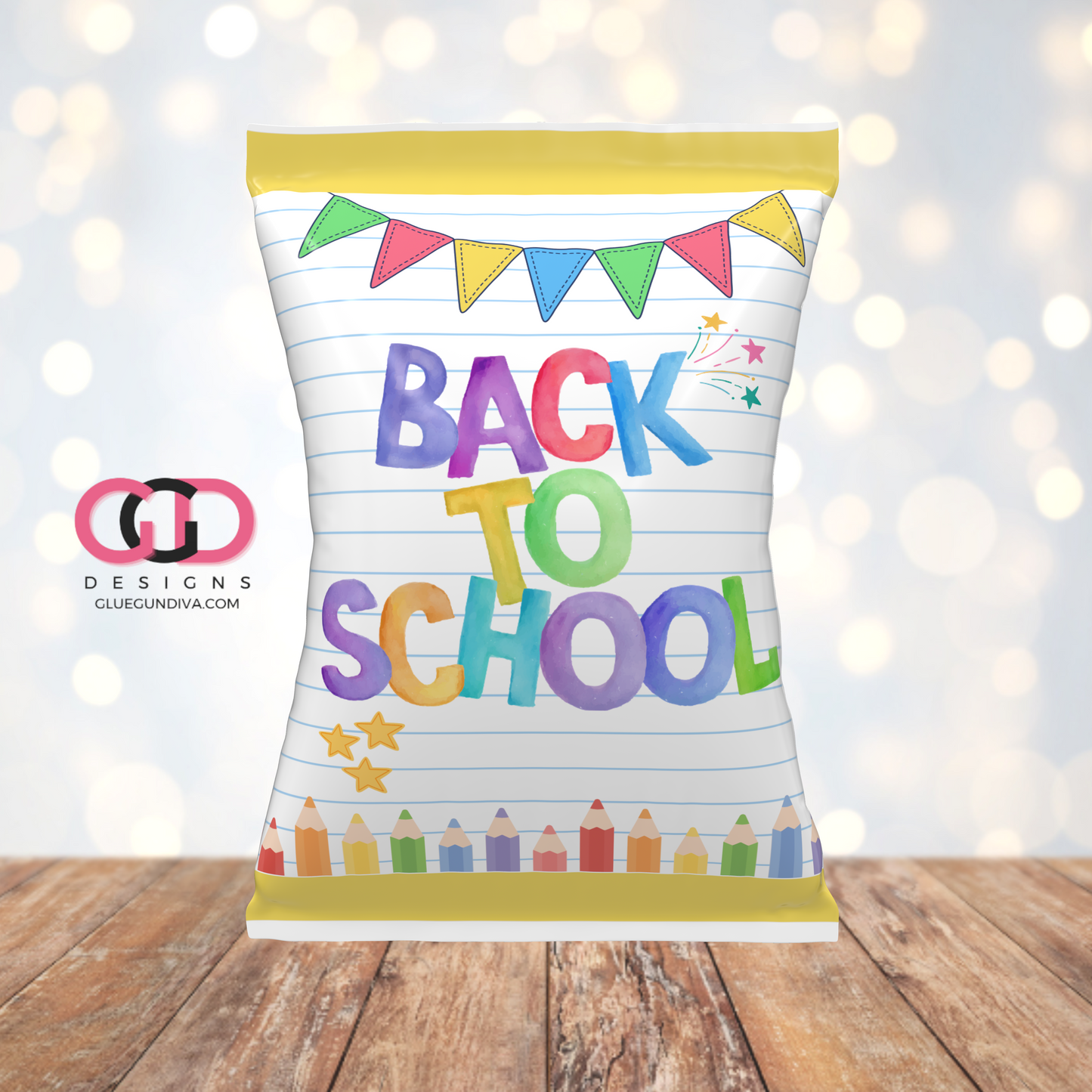 Back To School  -   Chip Bag Design