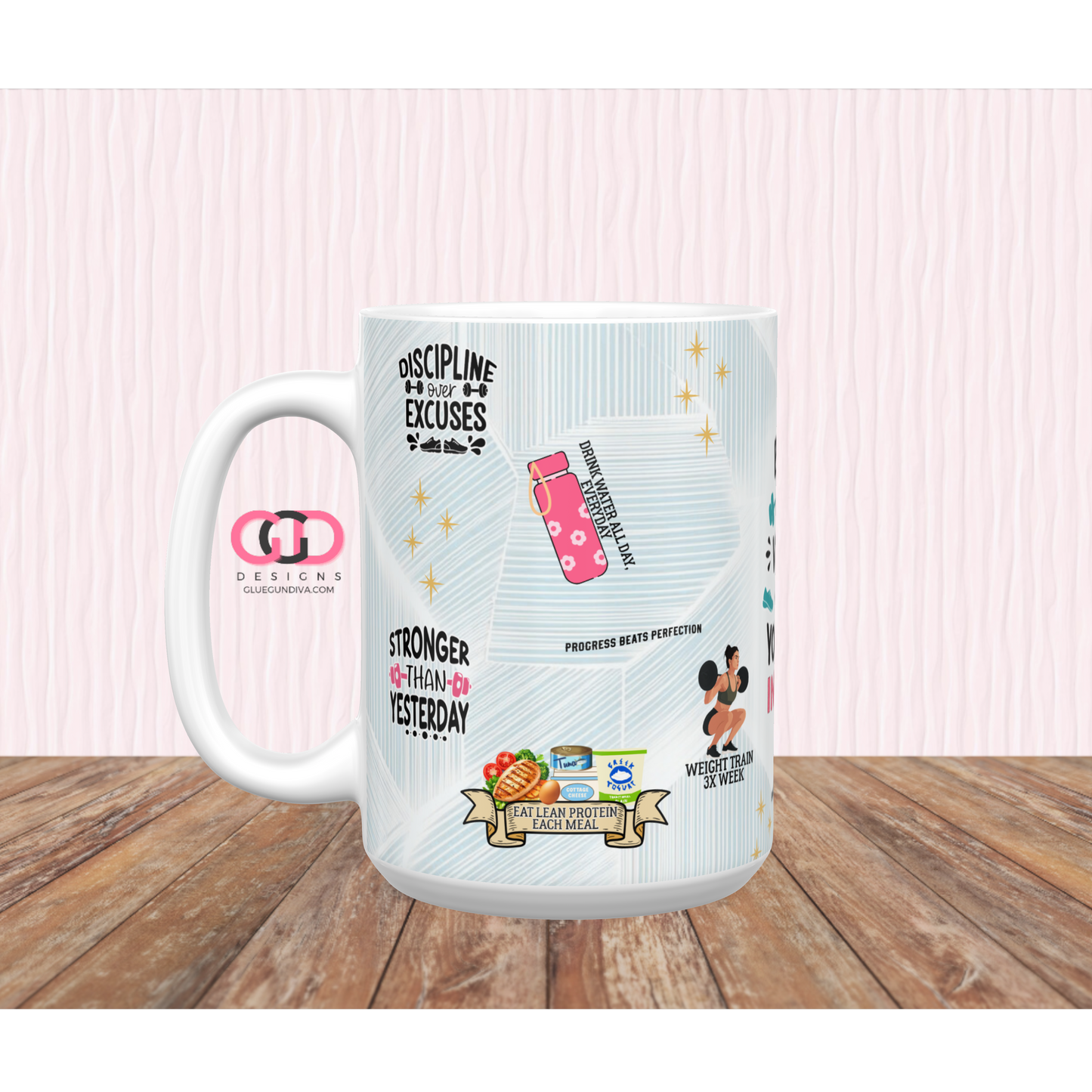 Best Version of Yourself 2026 - Digital mug wrap for 11 and 15 oz