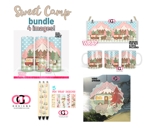 Sweet Camp - 4 designs BUNDLE