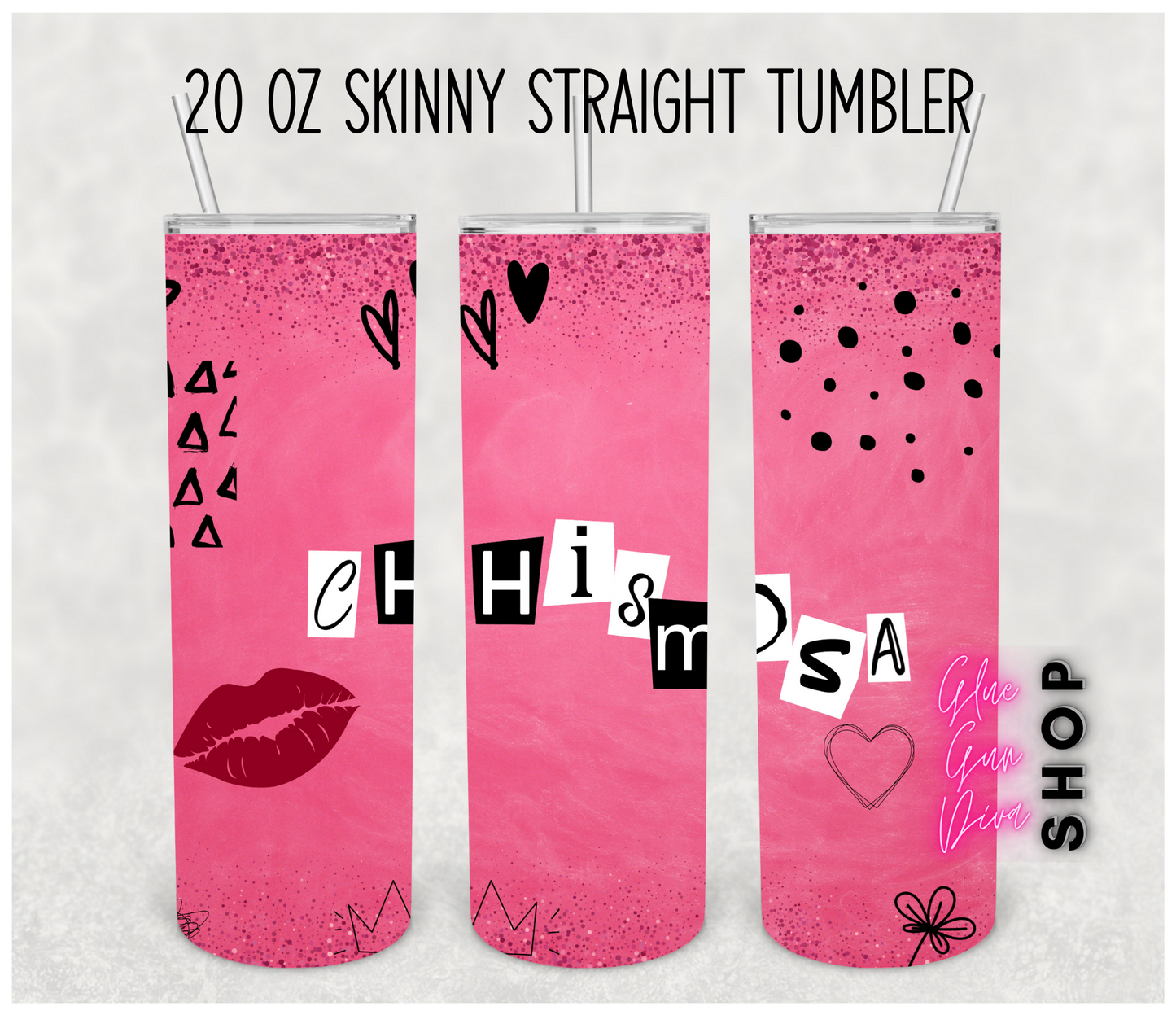 CHISMOSA Mean Girls Burn Book Inspired Gossip Queen Spanish,  Insulated Tumbler