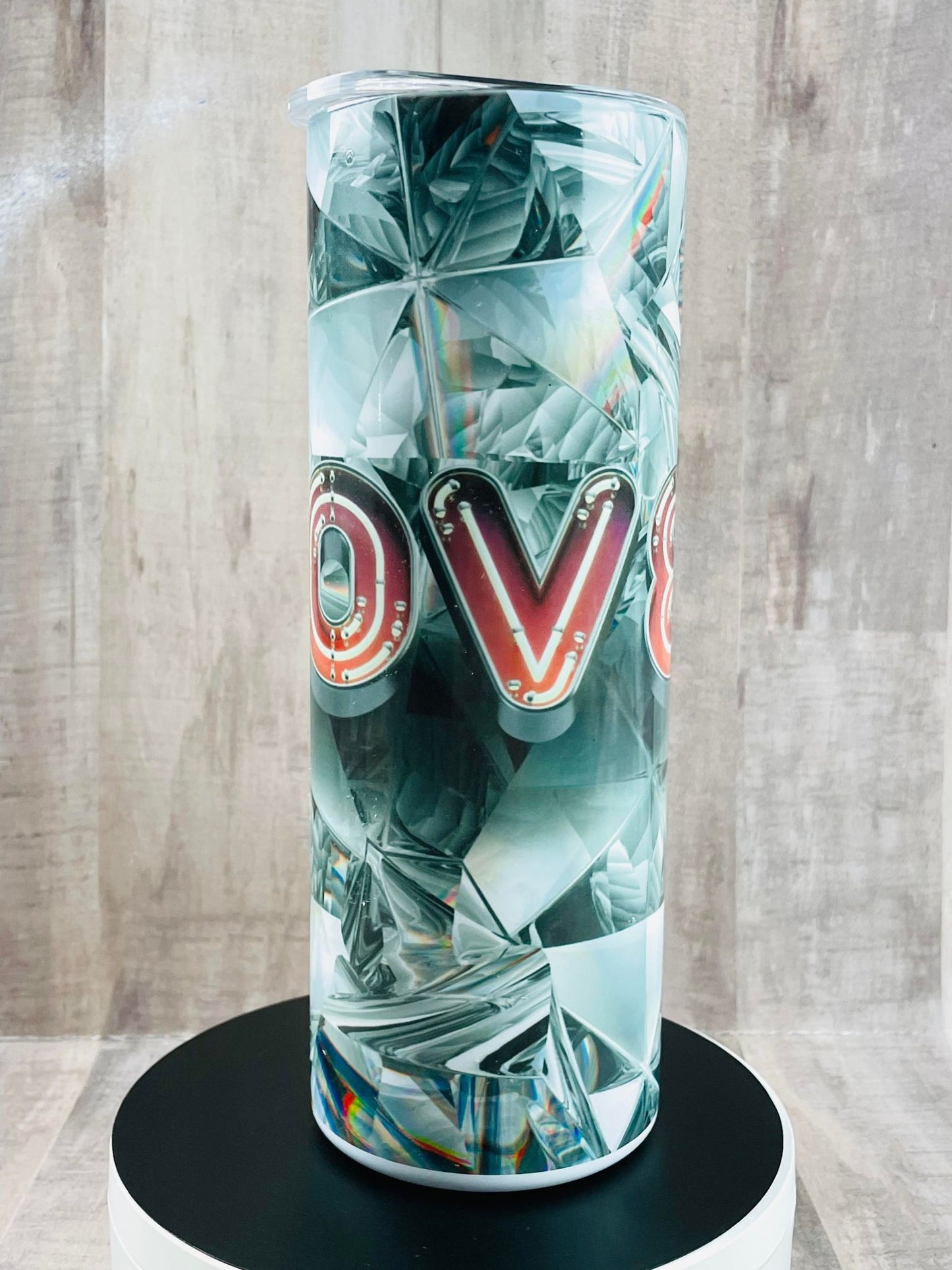 GLASS look and Love, handmade Insulated Tumbler