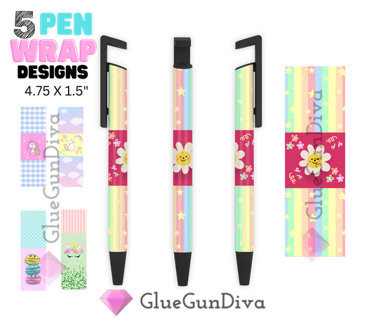 Pastel Cuties - Digital Pen wraps