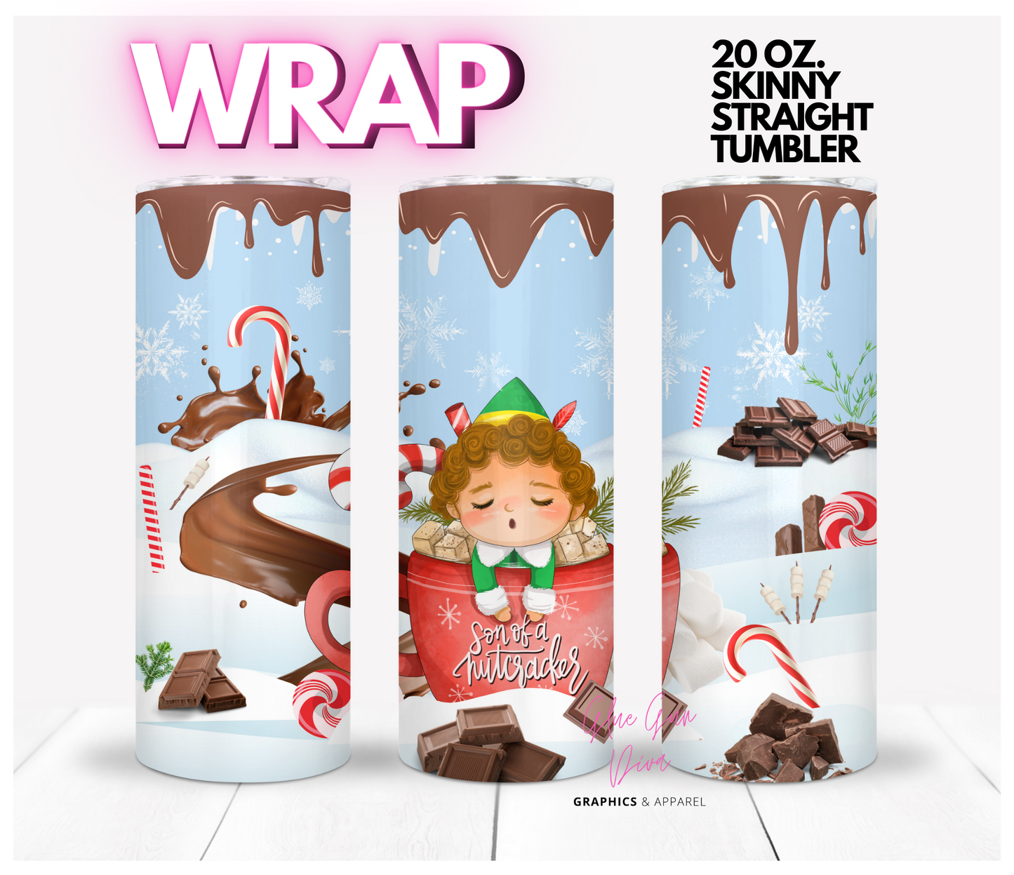 Cocoa Mugs BUNDLE - 5 images