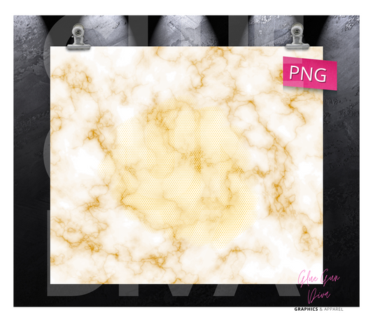 Yellow Marble Background- Digital tumbler wrap for 20 oz skinny straight tumbler