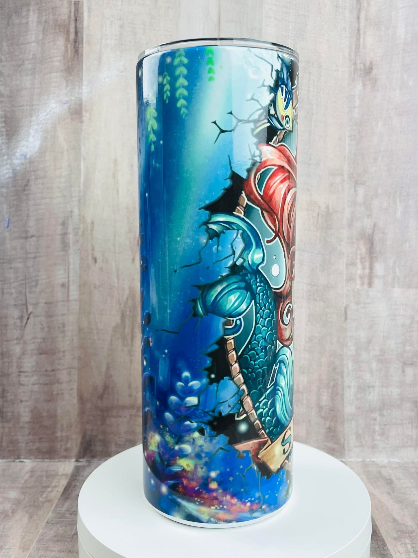 SIREN MERMAID PRINCESS with tattoos Insulated Tumbler