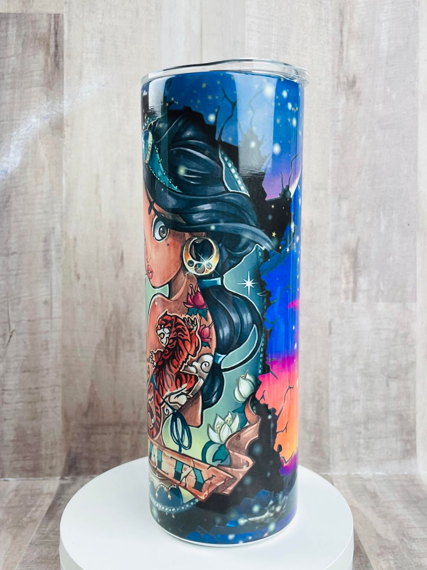 ROYALTY PRINCESS with tattoos Insulated Tumbler