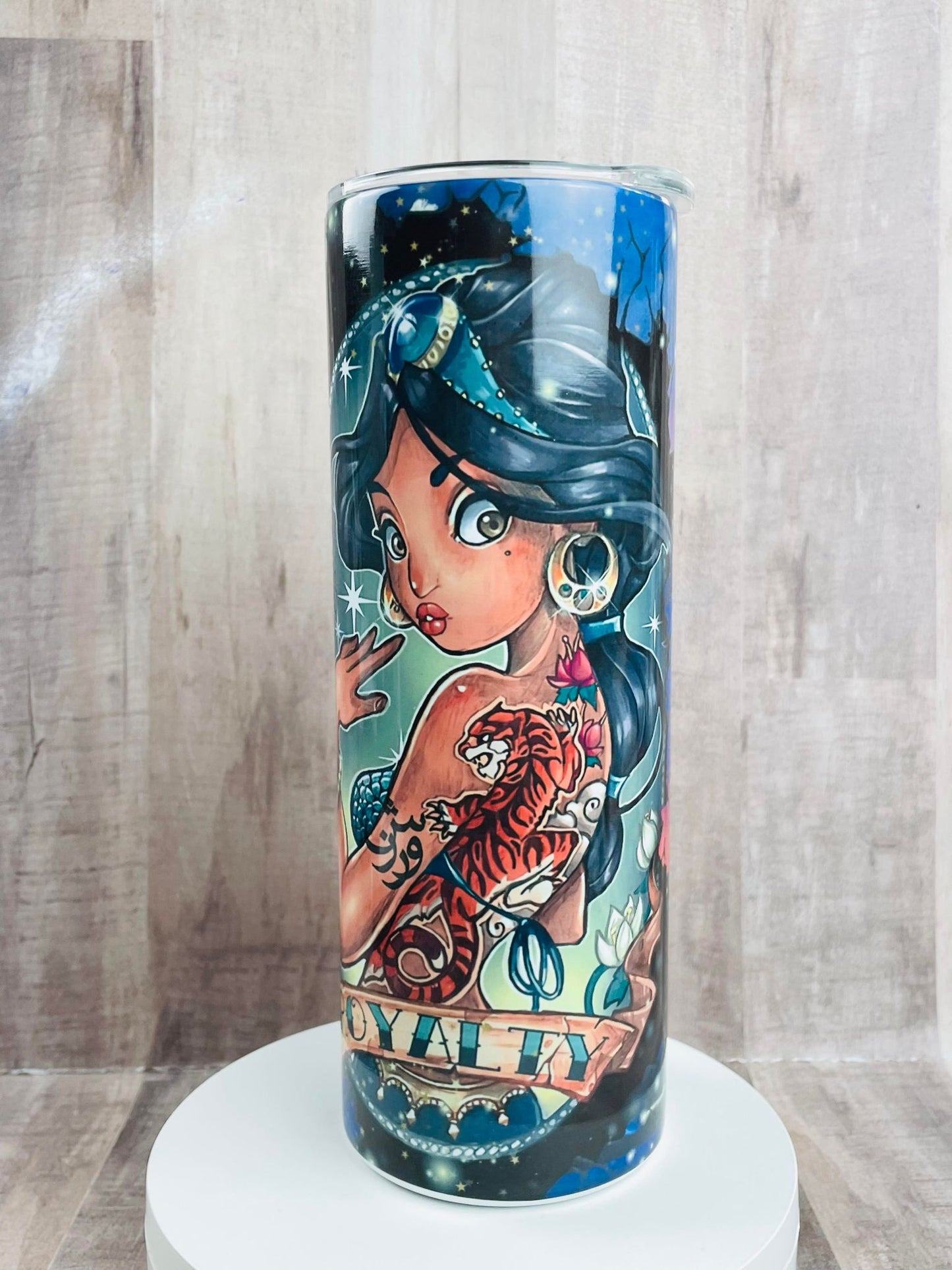 ROYALTY PRINCESS with tattoos Insulated Tumbler