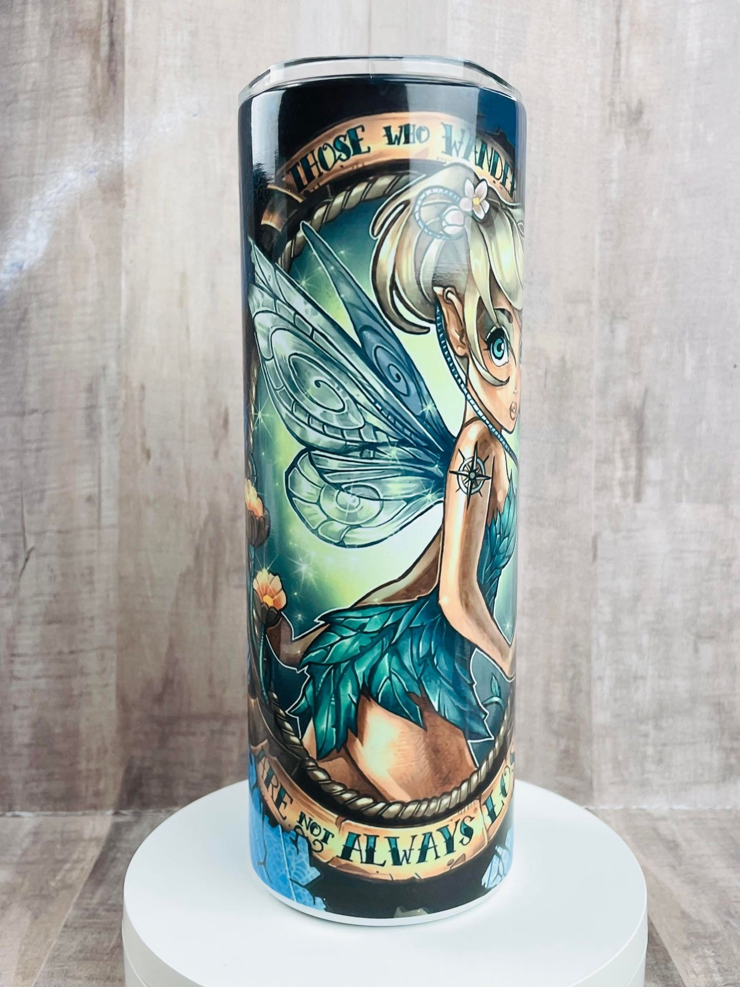 FAIRY with tattoos Insulated Tumbler