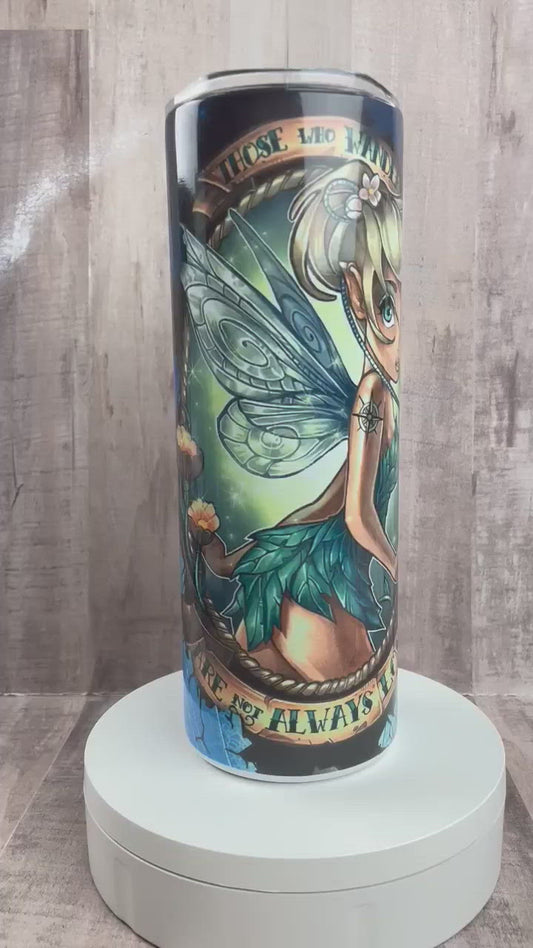 FAIRY with tattoos Insulated Tumbler