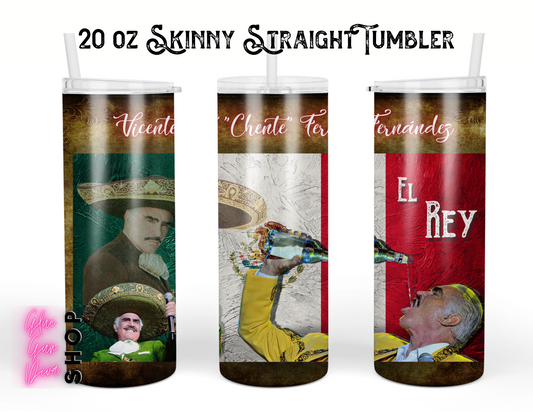 Vicente Fernandez El Rey Insulated Tumbler