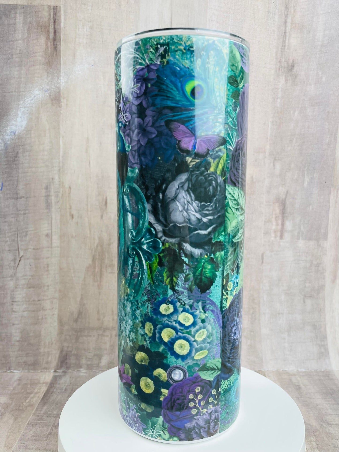 PEACOCK Purple Insulated Tumbler