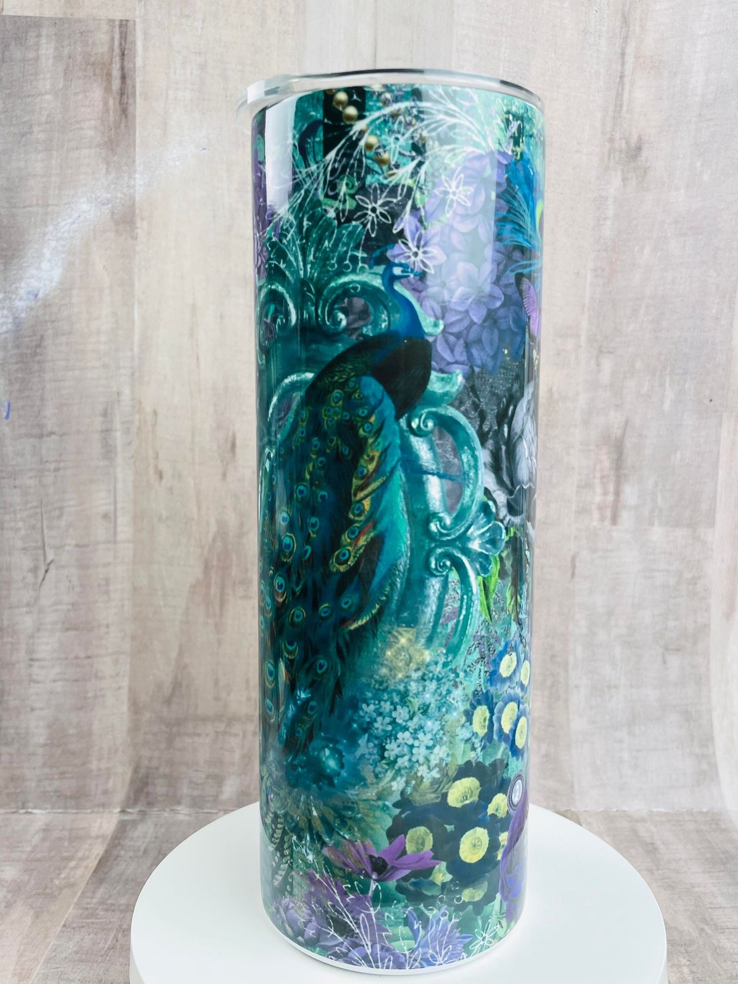 PEACOCK Purple Insulated Tumbler