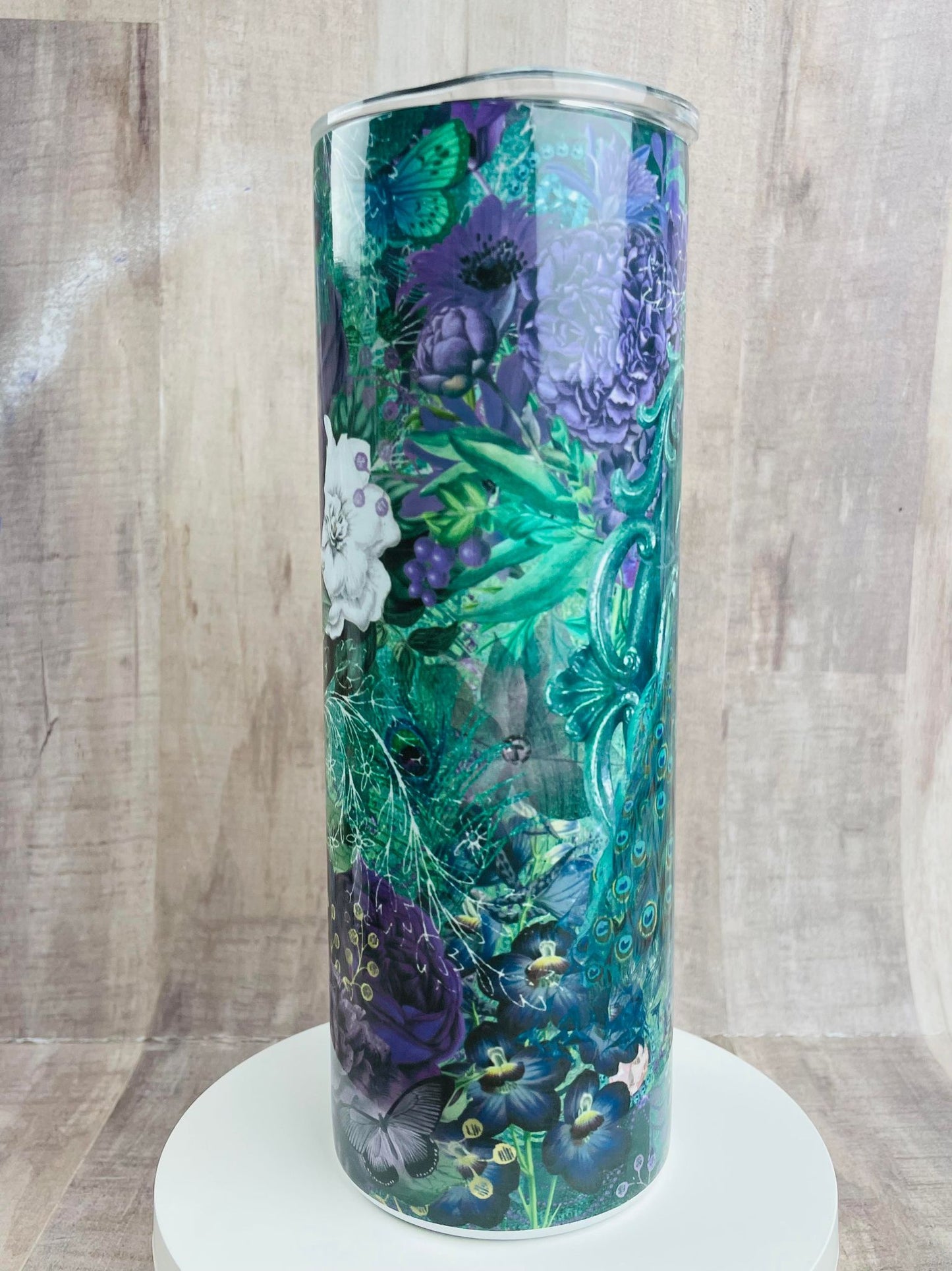 PEACOCK Purple Insulated Tumbler