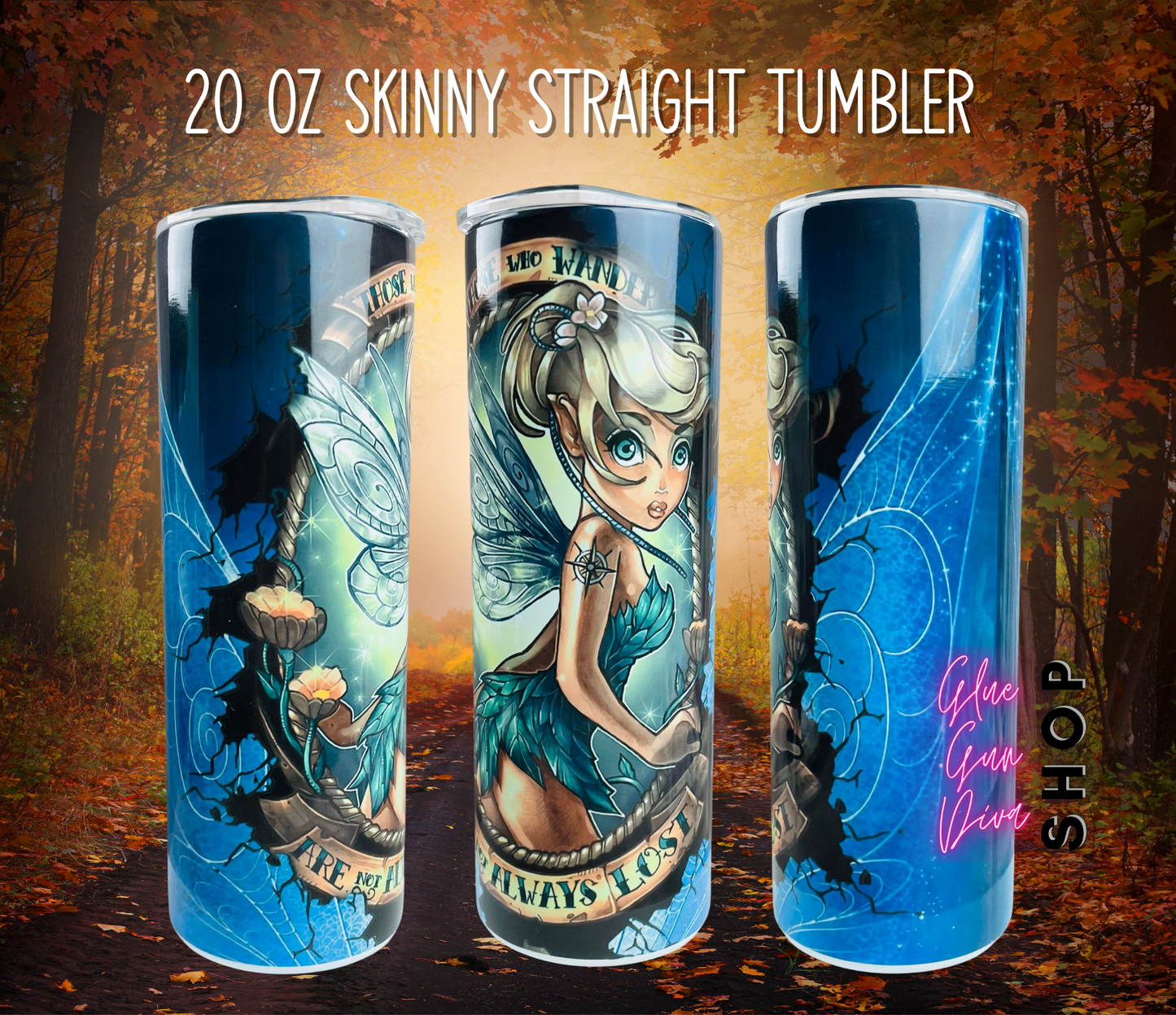 FAIRY with tattoos Insulated Tumbler